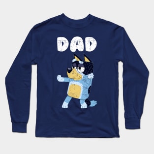 VINTAGE - NEW BLUEY DAD Long Sleeve T-Shirt